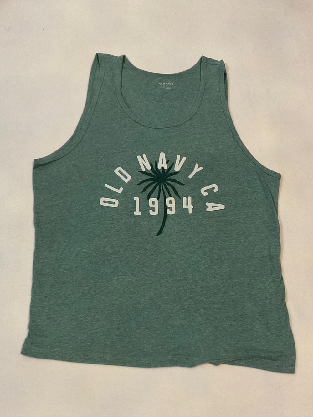 Men’s Old Navy Heathered Green Tank